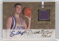 Rookie Autograph Patch - Spencer Hawes #/399