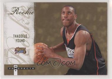 2007-08 Fleer Hot Prospects - [Base] #83 - Rookie - Thaddeus Young /199