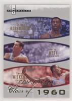 Oscar Robertson, Jerry West, Lenny Wilkens #/1,960