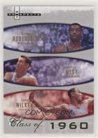 Oscar Robertson, Jerry West, Lenny Wilkens #/1,960