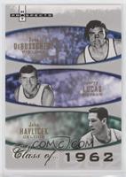 Dave DeBusschere, Jerry Lucas, John Havlicek #/1,962