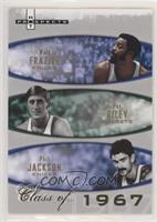 Walt Frazier, Pat Riley, Phil Jackson #/1,967