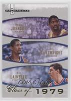 Magic Johnson, Bill Cartwright, Bill Laimbeer #/1,979