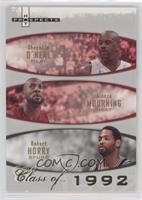 Shaquille O'Neal, Alonzo Mourning, Robert Horry [Noted] #/1,992