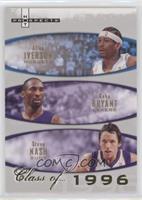 Allen Iverson, Kobe Bryant, Steve Nash #/1,996