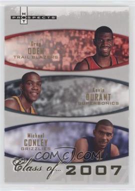 2007-08 Fleer Hot Prospects - Class of... #2007-A - Greg Oden, Kevin Durant, Michael Conley /2007