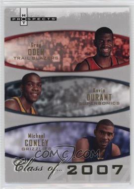 2007-08 Fleer Hot Prospects - Class of... #2007-A - Greg Oden, Kevin Durant, Michael Conley /2007 [EX to NM]