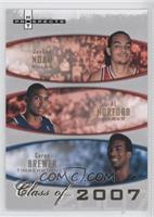 Joakim Noah, Al Horford, Corey Brewer #/2,007