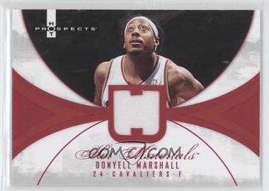 2007-08 Fleer Hot Prospects - Hot Materials - Red #HM-DM - Donyell Marshall /25