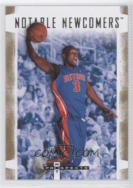 2007-08 Fleer Hot Prospects - Notable Newcomers #NN-8 - Rodney Stuckey