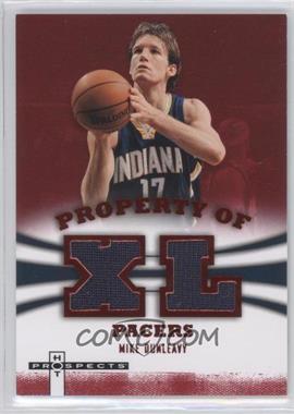 2007-08 Fleer Hot Prospects - Property Of Materials - Red #PO-MD - Mike Dunleavy /25