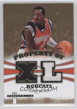 2007-08 Fleer Hot Prospects - Property Of Materials #PO-GW - Gerald Wallace /149