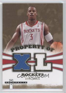 2007-08 Fleer Hot Prospects - Property Of Materials #PO-SF - Steve Francis /149