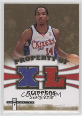 2007-08 Fleer Hot Prospects - Property Of Materials #PO-SL - Shaun Livingston /149 [Noted]