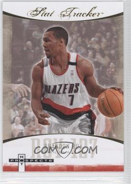 2007-08 Fleer Hot Prospects - Stat Tracker #ST-12 - Brandon Roy