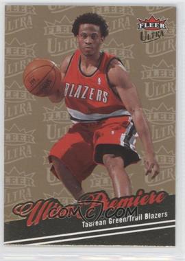 2007-08 Fleer Ultra - [Base] - Gold Medallion #230 - Taurean Green