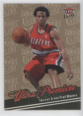 2007-08 Fleer Ultra - [Base] - Gold Medallion #230 - Taurean Green