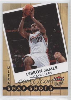 2007-08 Fleer Ultra - Snap Shots #SS-10 - LeBron James
