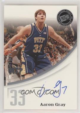2007-08 Press Pass Collectors Series - Autographs - Silver #_AAGR - Aaron Gray /200