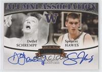 Detlef Schrempf, Spencer Hawes