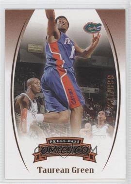 2007-08 Press Pass Legends - [Base] - Bronze #4 - Taurean Green /899