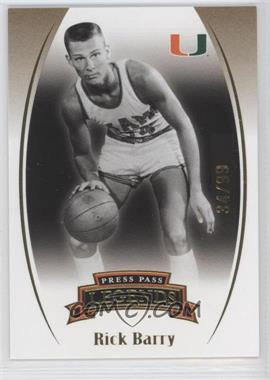 2007-08 Press Pass Legends - [Base] - Gold #38 - Rick Barry /99