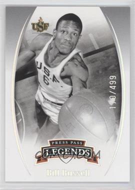 2007-08 Press Pass Legends - [Base] - Silver Holofoil #48 - Bill Russell /499