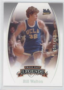 2007-08 Press Pass Legends - [Base] - Silver Holofoil #54 - Bill Walton /499