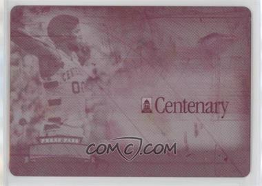 2007-08 Press Pass Legends - Legendary Legacy - Printing Plate Magenta #1 - Robert Parish /1