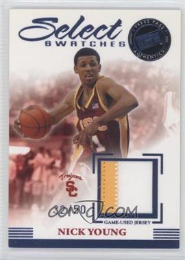 2007-08 Press Pass Legends - Select Swatches - Platinum #SS-NY - Nick Young /50
