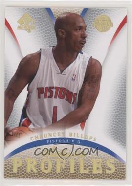 2007-08 SP Authentic - Authentic Profiles #AP-24 - Chauncey Billups