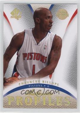 2007-08 SP Authentic - Authentic Profiles #AP-24 - Chauncey Billups