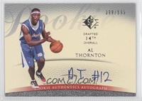 Rookie Authentics Autograph - Al Thornton #/599