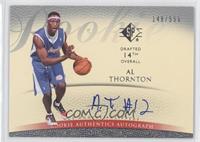 Rookie Authentics Autograph - Al Thornton #/599
