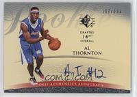 Rookie Authentics Autograph - Al Thornton #/599