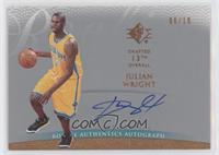 Rookie Authentics Autograph - Julian Wright [Good to VG‑EX] #/10