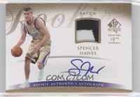 Rookie Authentics Autograph Patch - Spencer Hawes #/599