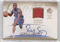 Rookie Authentics Autograph Patch - Rodney Stuckey [EX to NM] #/599