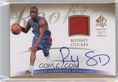 2007-08 SP Authentic - [Base] #126 - Rookie Authentics Autograph Patch - Rodney Stuckey /599