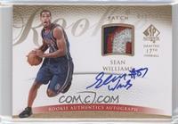 Rookie Authentics Autograph Patch - Sean Williams #/599