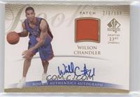 Rookie Authentics Autograph Patch - Wilson Chandler #/599