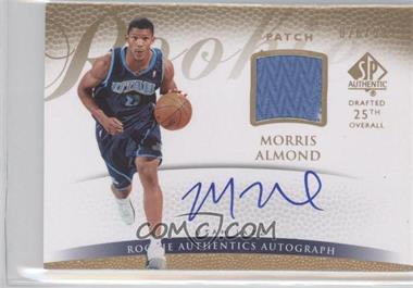 2007-08 SP Authentic - [Base] #133 - Rookie Authentics Autograph Patch - Morris Almond /599