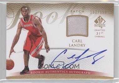 2007-08 SP Authentic - [Base] #136 - Rookie Authentics Autograph Patch - Carl Landry /599