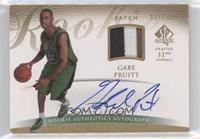 Rookie Authentics Autograph Patch - Gabe Pruitt #/599