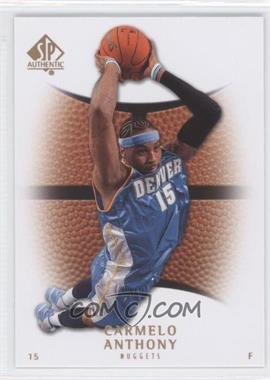 2007-08 SP Authentic - [Base] #67 - Carmelo Anthony