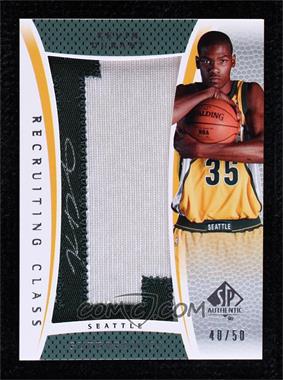 2007-08 SP Authentic - Recruiting Class Manufactured Patch Autographs - City Name #RC-KD - Kevin Durant /50