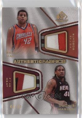 2007-08 SP Game Used - Authentic Fabrics Dual - Patch #AFD-MH - Udonis Haslem, Sean May /50