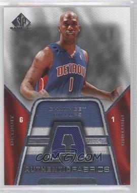 2007-08 SP Game Used - Authentic Fabrics #AF-CH - Chauncey Billups