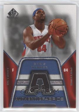 2007-08 SP Game Used - Authentic Fabrics #AF-CW - Chris Webber