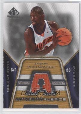 2007-08 SP Game Used - Authentic Fabrics #AF-JR - Jason Richardson